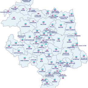 Les compétences Production et Distribution d'eau potable sur les 61 communes